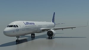 Airbus A321 neo 3D model