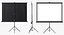 projection screens 3D model