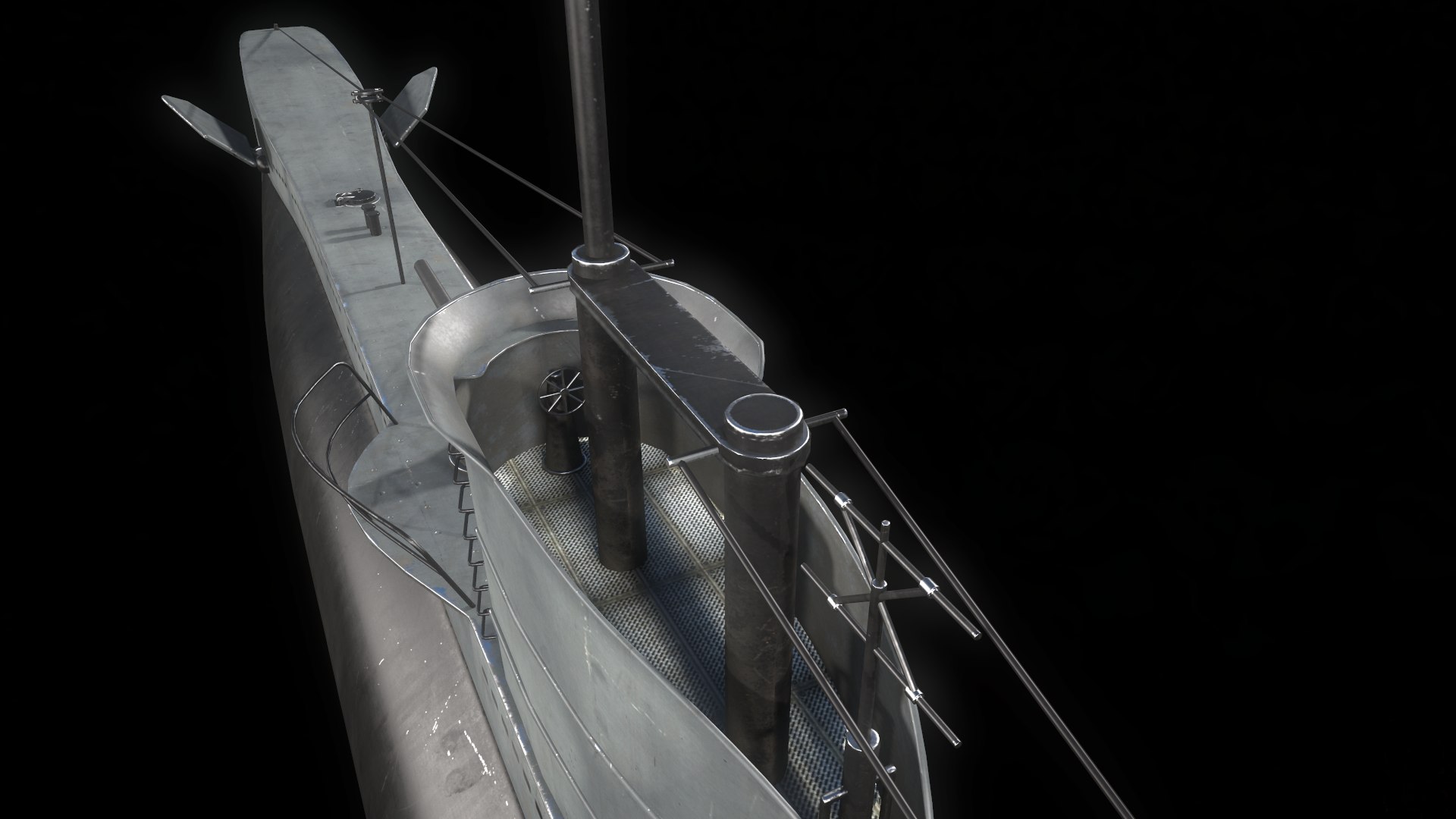 3D u-type submarine model https://p.turbosquid.com/ts-thumb/l3/6U7B1Q/Mt1sr9id/screenshot034/png/1515797486/1920x1080/fit_q87/a4e86382559fee1df07e760febfe008465242f6a/screenshot034.jpg