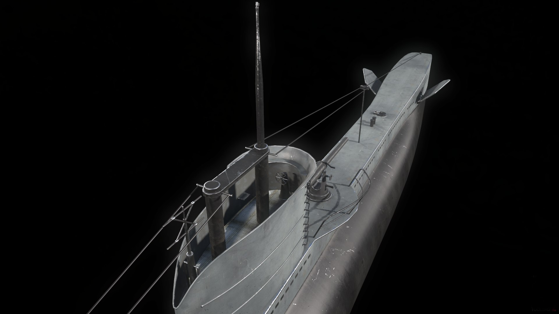 3D u-type submarine model https://p.turbosquid.com/ts-thumb/l3/6U7B1Q/d6HrNsor/screenshot027/png/1515797486/1920x1080/fit_q87/709b3ad3558fea85965b42e9319c6b2c8e8152fe/screenshot027.jpg