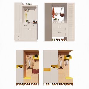 Hallway Furniture -B16 3D model