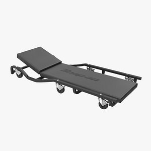 3D car creeper black jcw65abl model