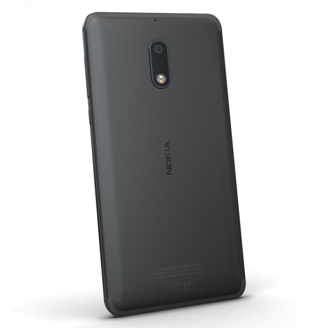 nokia 6 matte black 3D https://p.turbosquid.com/ts-thumb/l3/GUyzLf/P2iCgLTm/06/jpg/1513502957/1920x1080/fit_q87/003648d89b7eae42197b060b5e43e9cb26b22e1e/06.jpg