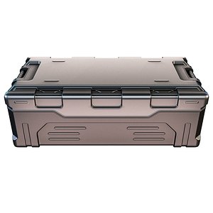 Sci-fi military crate