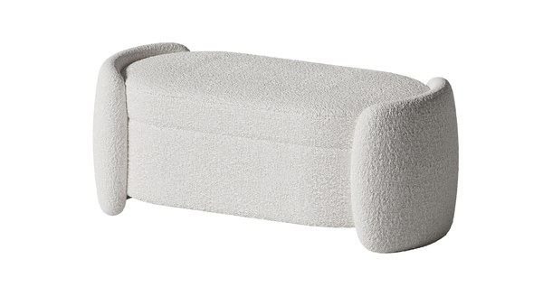 Calder Storage Bench by Crate and Barrel model TurboSquid 2102158