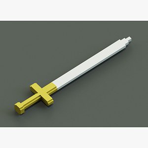 3D Voxel Sword