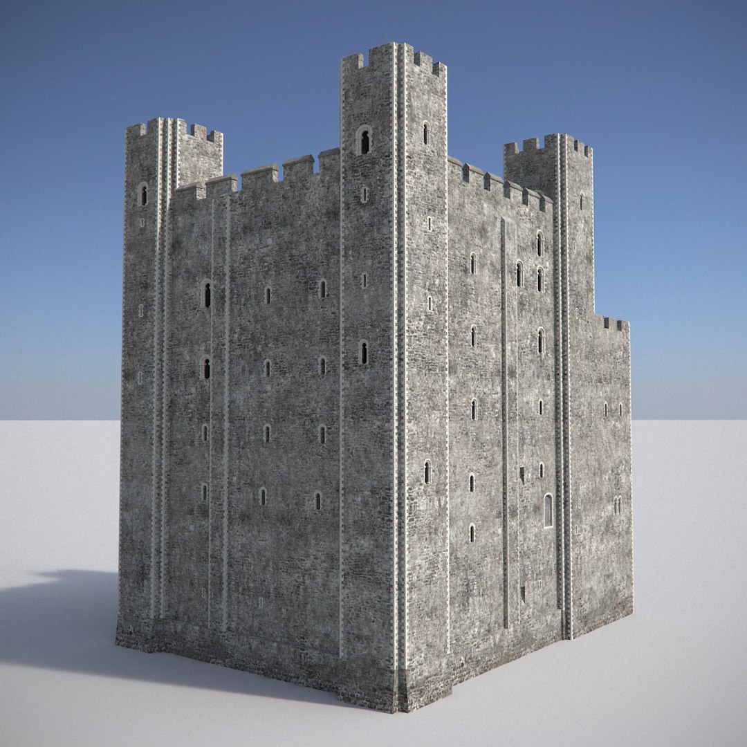 Medieval Castle 3 3d Model