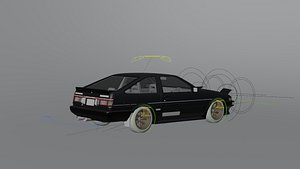toyota ae86 rigged