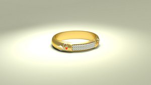 3D gold model