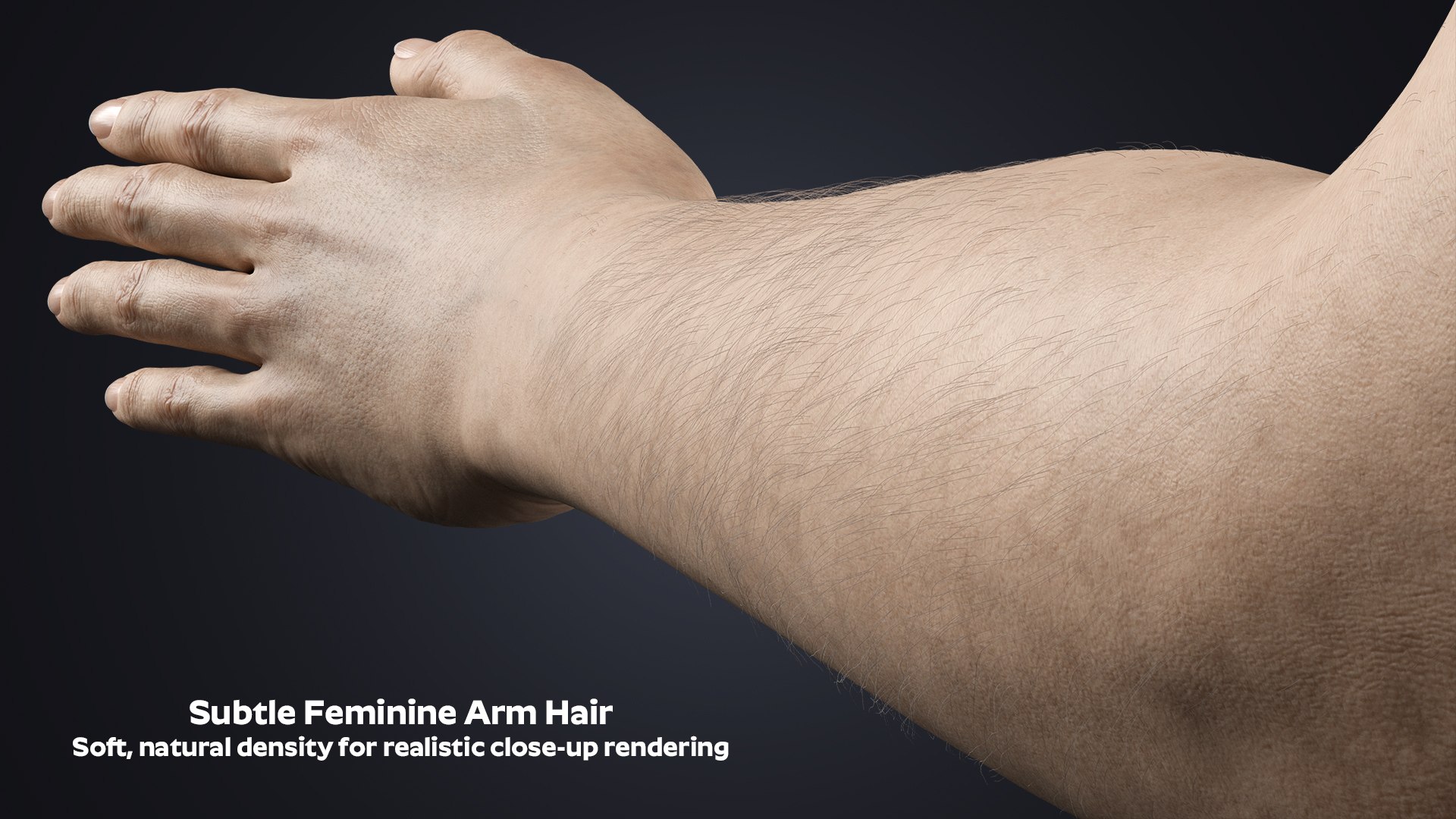 3D Realistic Female Hands with Full Arms - Rigged 3D Model https://p.turbosquid.com/ts-thumb/l3/UfkQ2b/cR/hair/jpg/1771341965/1920x1080/fit_q87/b2de78caf8285295763e56cc6421d6016a68e5ad/hair.jpg