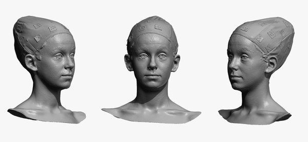 Rhea human head brow 3D model - TurboSquid 1615356