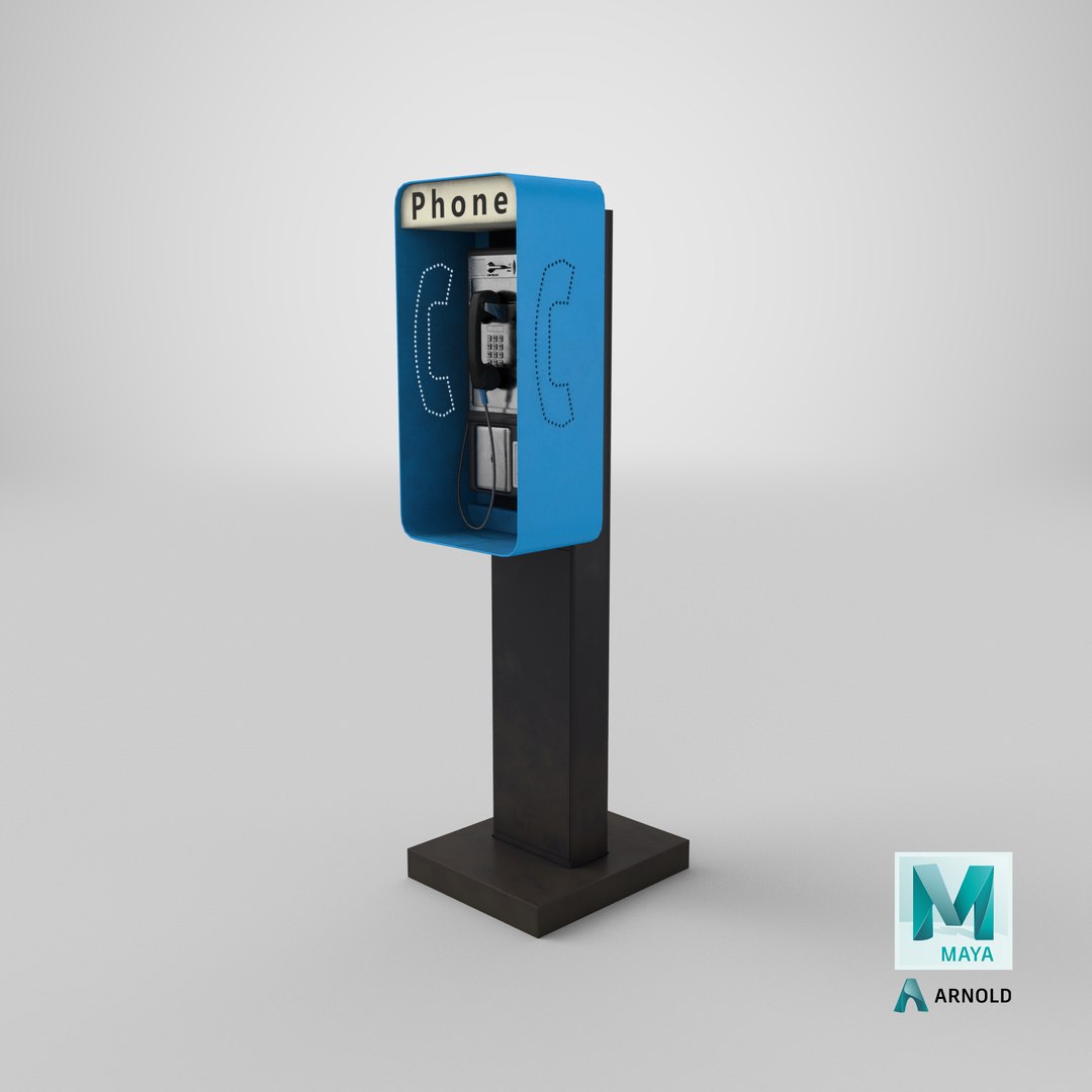 Freestanding Payphone Clean and Dirty 3D model https://p.turbosquid.com/ts-thumb/l3/YdHAOL/Av/stemcell_maya_arnold_render/png/1654846668/1920x1080/fit_q87/b4d9a444804cc9784486301c7b6b7b299bec92ae/stemcell_maya_arnold_render.jpg