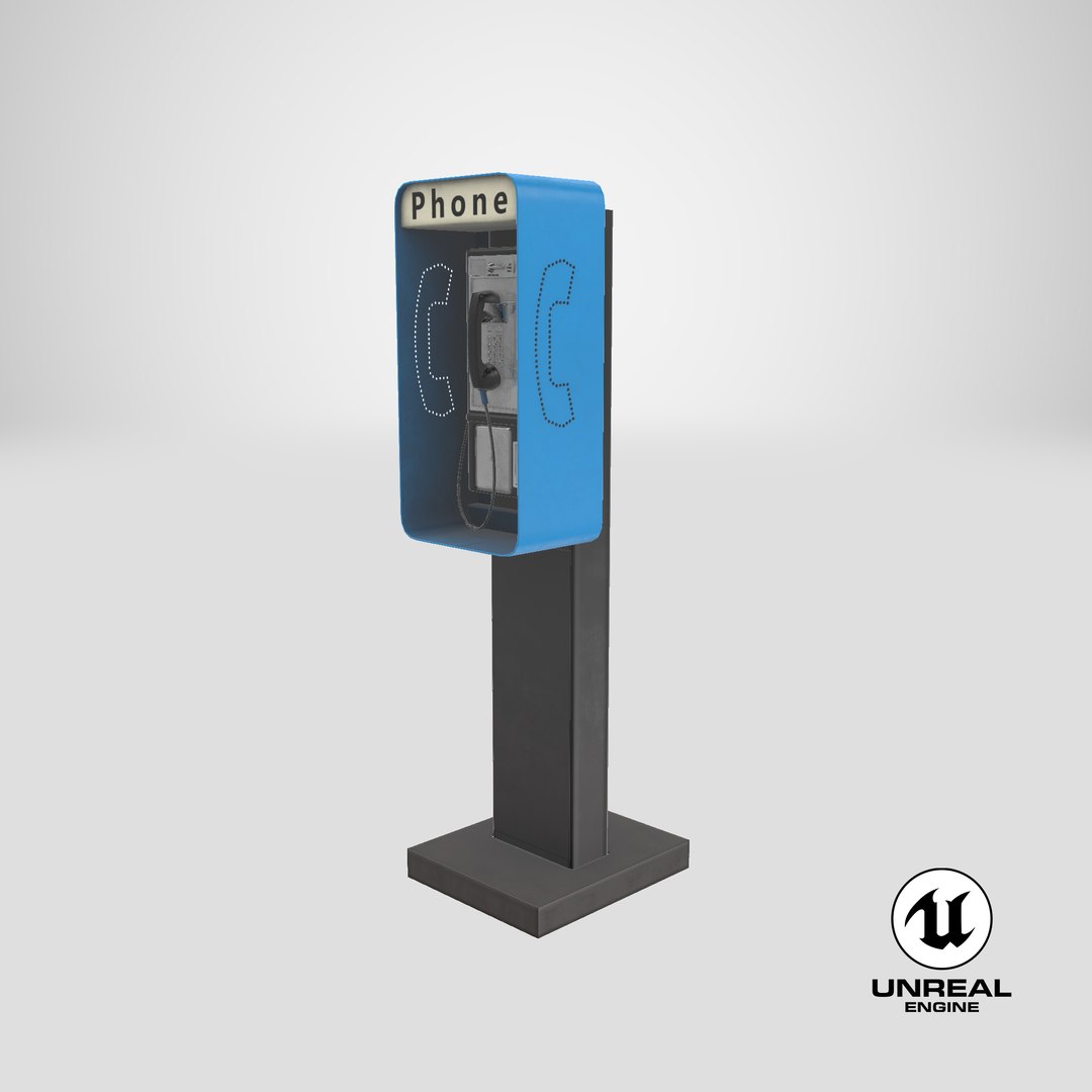 Freestanding Payphone Clean and Dirty 3D model https://p.turbosquid.com/ts-thumb/l3/YdHAOL/fe/stemcell_unreal_render/png/1654846661/1920x1080/fit_q87/5a280504e9c499e5018eeb23c80fcdb38a045a9c/stemcell_unreal_render.jpg