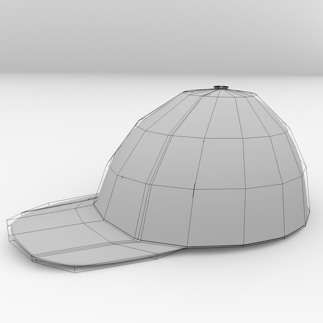 3D baseball cap - TurboSquid 796697