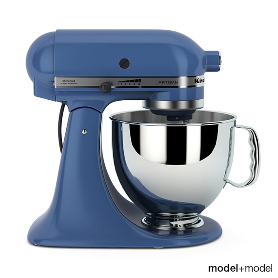 Stand Mixer Kitchen Aid 3d Model