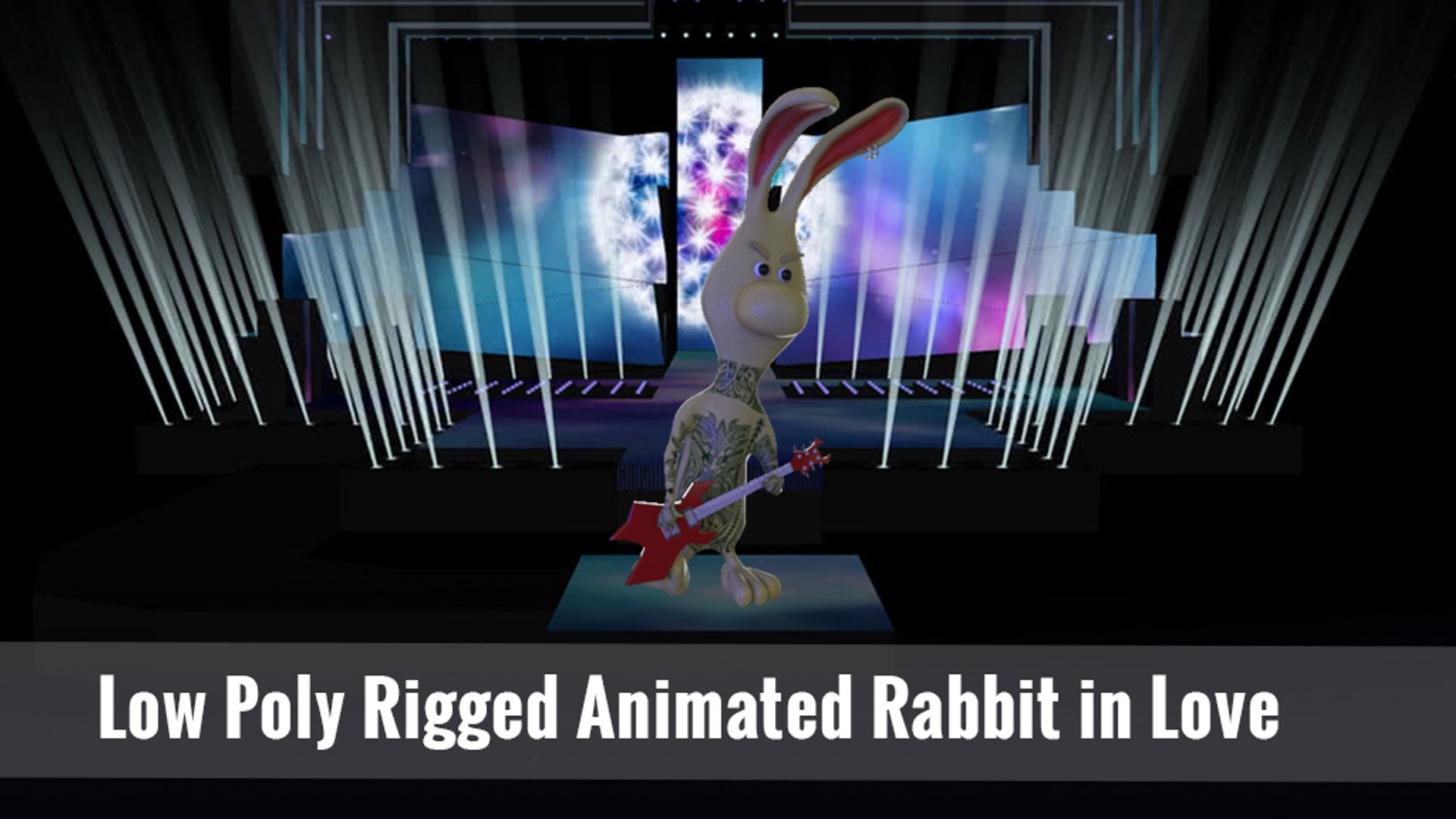 3D Rabbit Ar Vr - TurboSquid 1602302