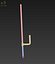 One Piece Fumatore Stick Cosplay Arma Prop