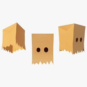 Spooky Halloween Paper Bag Mask