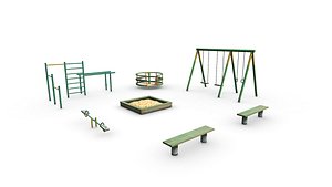 Playground 3D model