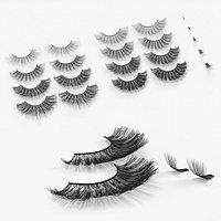 False Eyelash Style Set Black