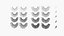 False Eyelash Style Set Black
