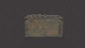 Sack Barricade 03 3D