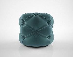 3D model sofa chair windsor ottoman