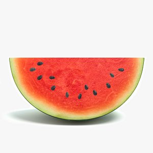 3d 3ds watermelon water melon