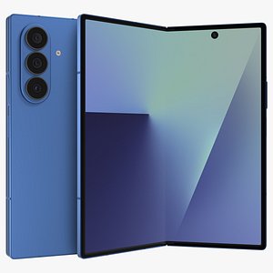 Samsung Galaxy Z Fold 7 Blue Shadow
