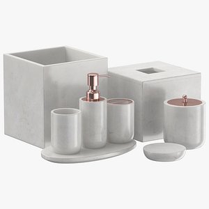 modern bathroom decor 3D model