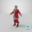 3D Santa Claus 2 model