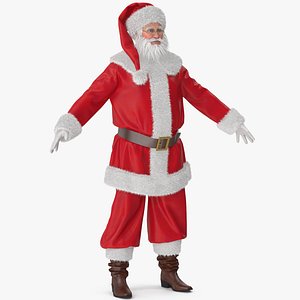 3D Santa Claus 2 model