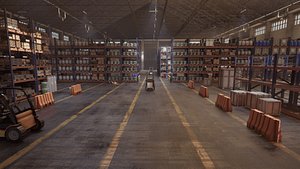 Modular Warehouse Pack 3D model