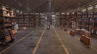The Industrial-Grade Warehouse 3D Asset Pack