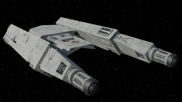 modelo 3d Sci-Fi Space Ship Rigged - TurboSquid 2006433