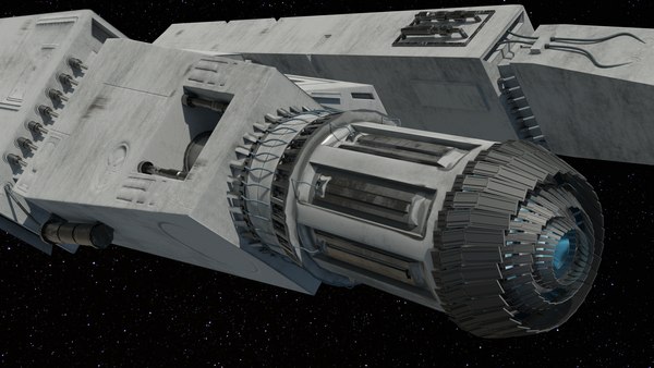 modelo 3d Sci-Fi Space Ship Rigged - TurboSquid 2006433