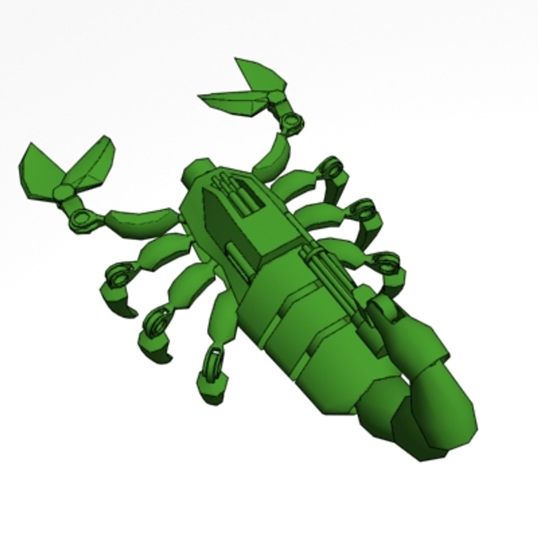 mechanical scorpion 3d model https://p.turbosquid.com/ts-thumb/l4/PhUjFu/7JrjUWdP/scorp2/jpg/1179098046/1920x1080/fit_q87/5849d6d92112c62c0ea1d865c90e53562bf1acbb/scorp2.jpg