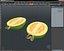 3D Feijoa Fruit Cut Along