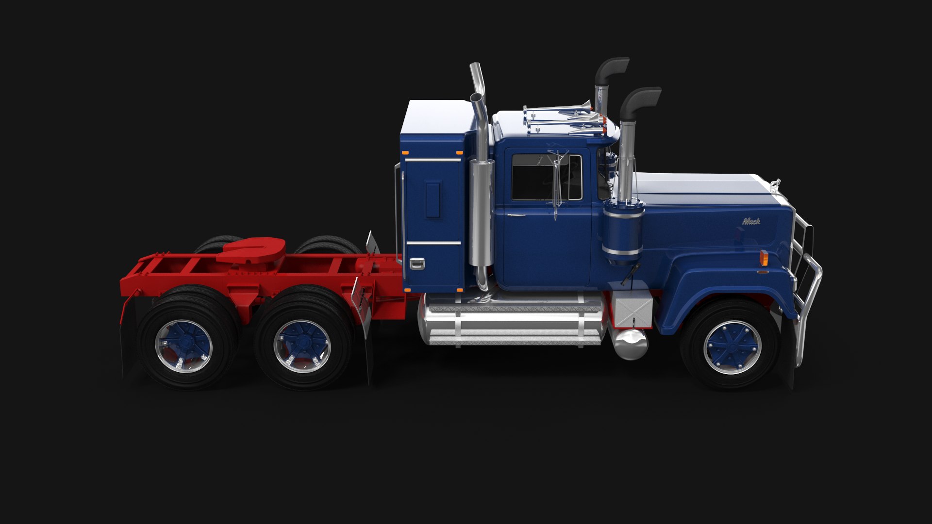 3D Mack Superliner 1993 - TurboSquid 1721365