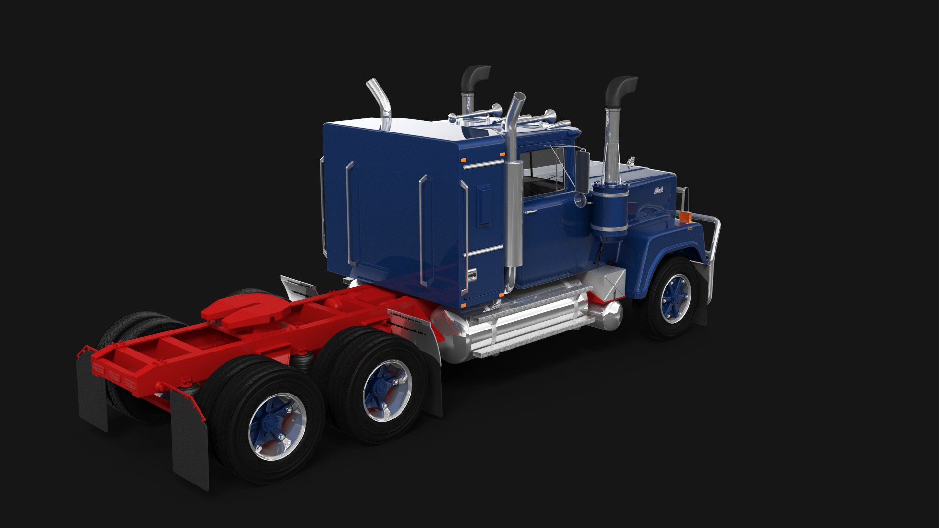 3D Mack Superliner 1993 - TurboSquid 1721365