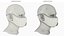 Electronic Air Filtering Respirator Mask on Mannequin Head