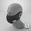 Electronic Air Filtering Respirator Mask on Mannequin Head