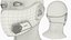 Electronic Air Filtering Respirator Mask on Mannequin Head