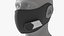 Electronic Air Filtering Respirator Mask on Mannequin Head