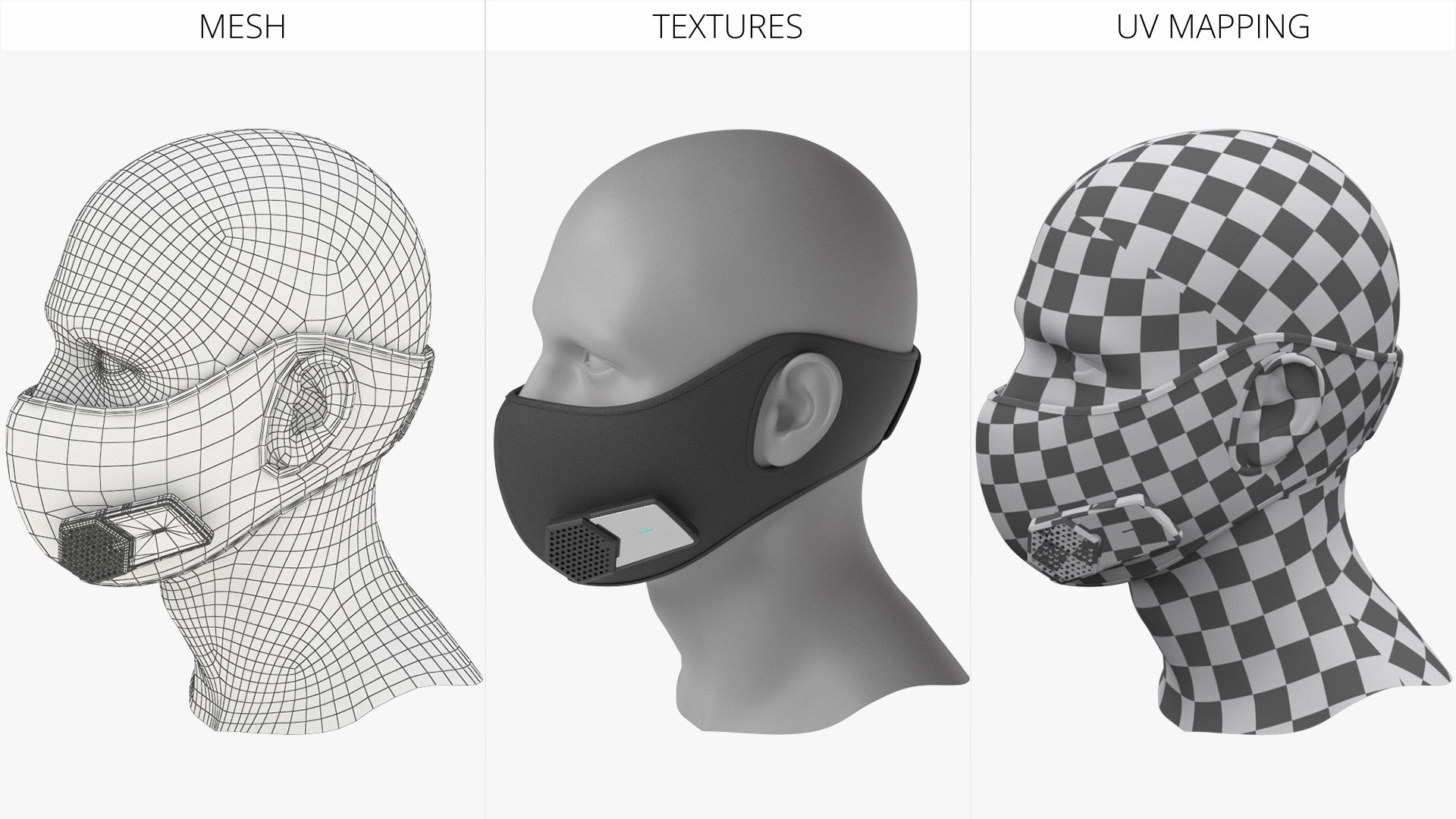 Electronic Air Filtering Respirator Mask on Mannequin Head 3D https://p.turbosquid.com/ts-thumb/l4/ZFMKjS/TY/electronic_air_filtering_respirator_mask_on_mannequin_head_009/jpg/1758738376/1920x1080/fit_q87/4fb8754ed5dfc93ff2ab8361098182b7a81e7476/electronic_air_filtering_respirator_mask_on_mannequin_head_009.jpg