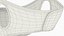 Electronic Air Filtering Respirator Mask on Mannequin Head