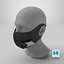 Electronic Air Filtering Respirator Mask on Mannequin Head