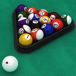 Billard Balls and Triangle