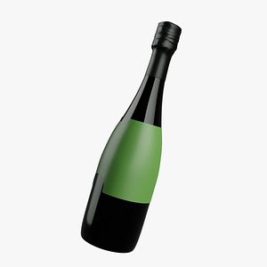Wine Bottle 3D model
