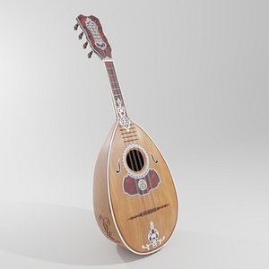 3D model 18th Century Mandolin
